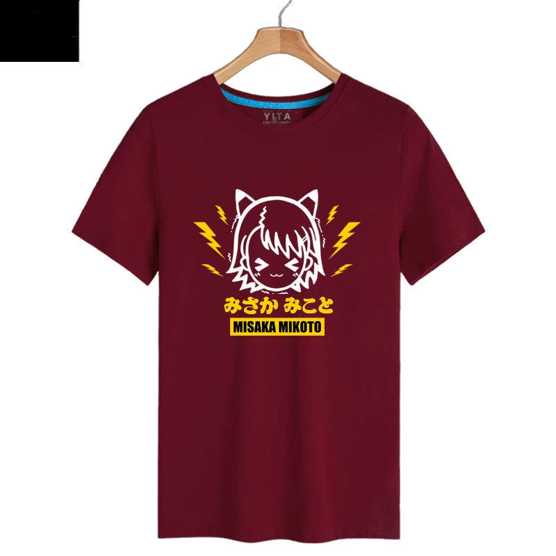 A Certain Magical Index: Misaka short sleeved T-shirt