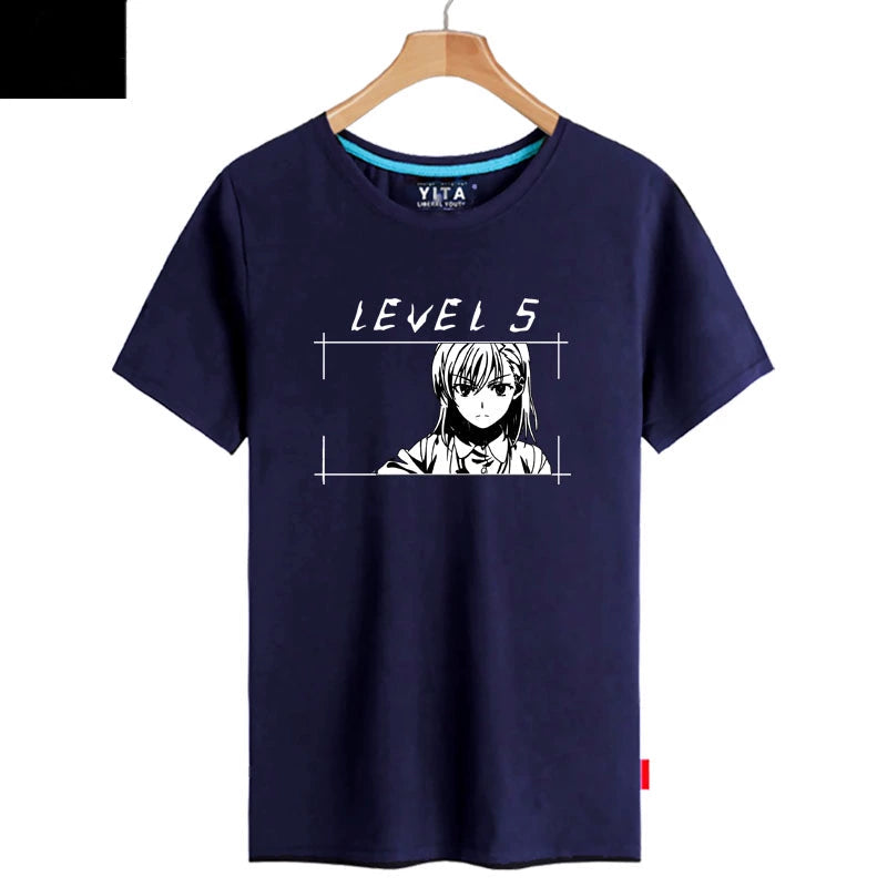 A Certain Magical Index: Misaka short sleeved T-shirt